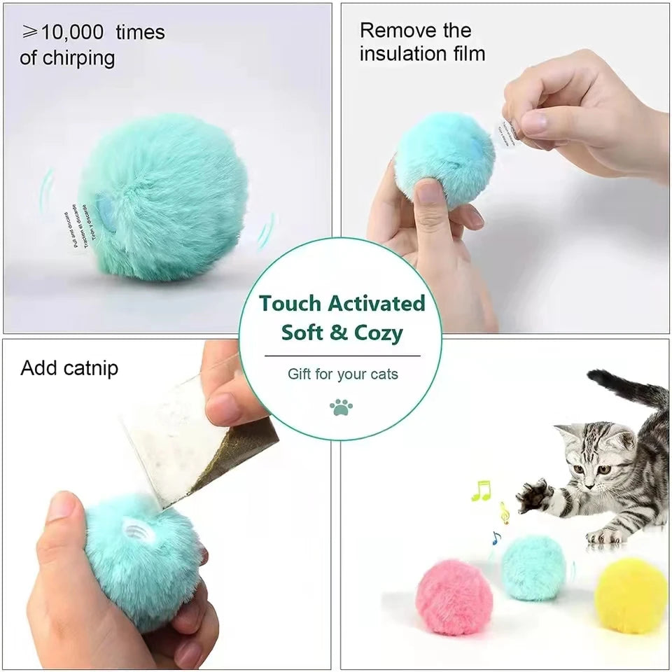 Jouet pour chat en peluche